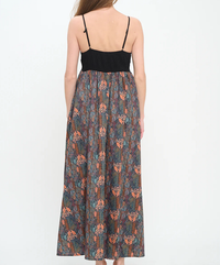 Autumn Canopy Maxi Dress