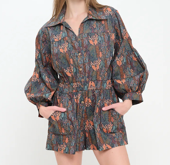 Autumn Canopy Romper