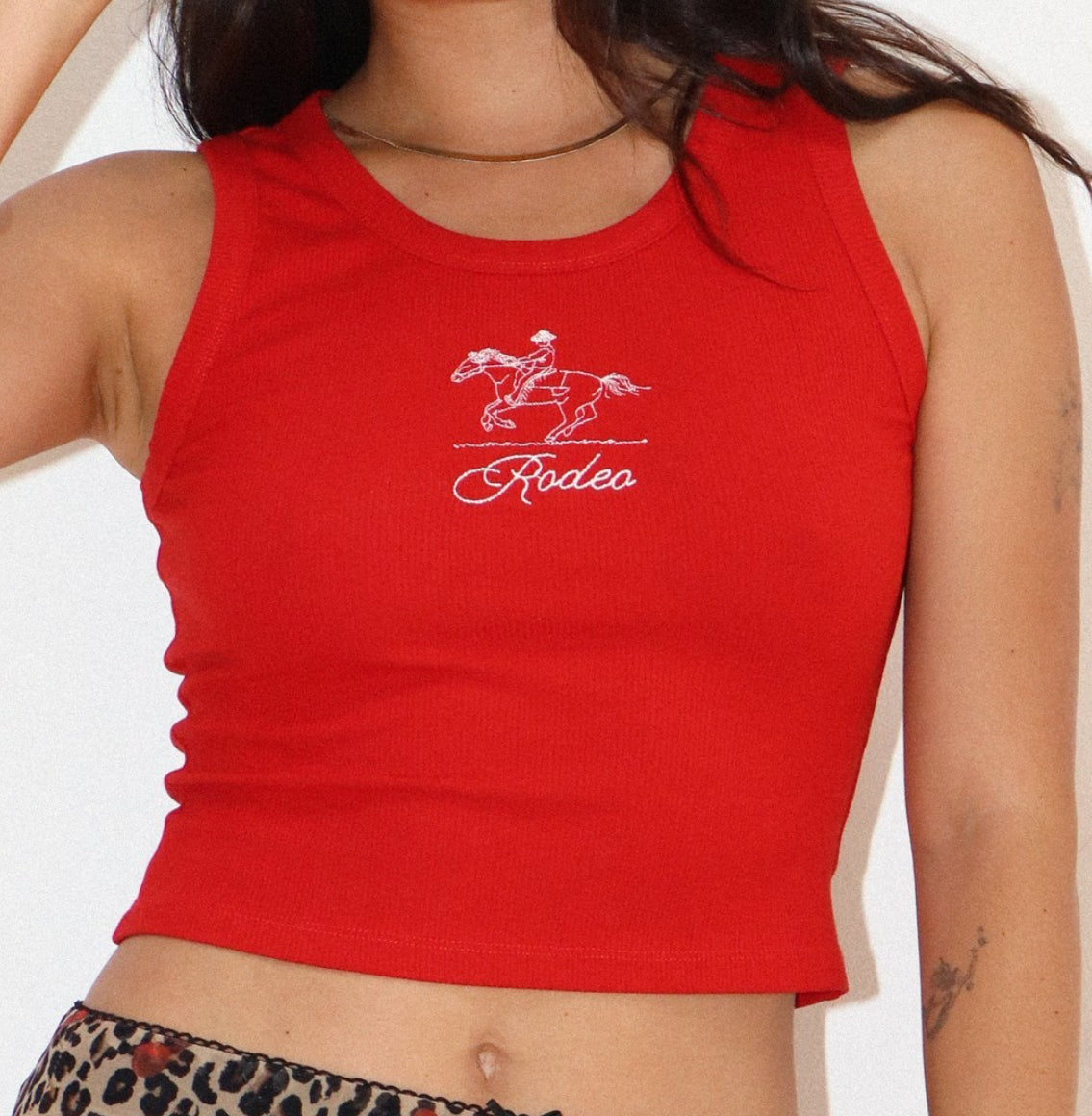 Bailey Rose Cherry Rodeo Tank