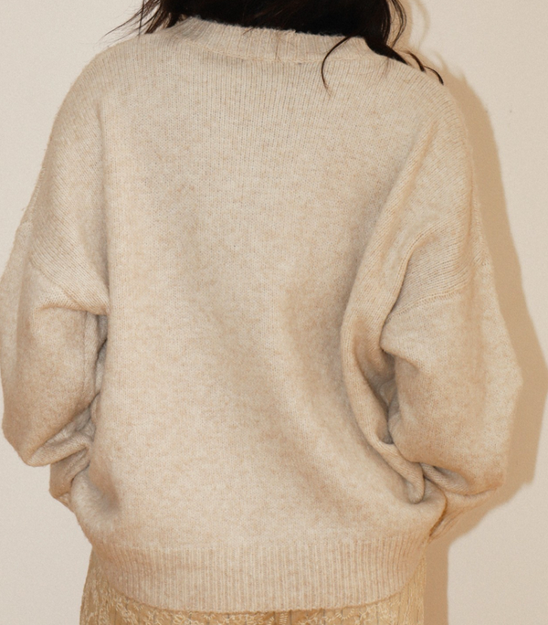 Bailey Rose Cowboy Stitch Sweater