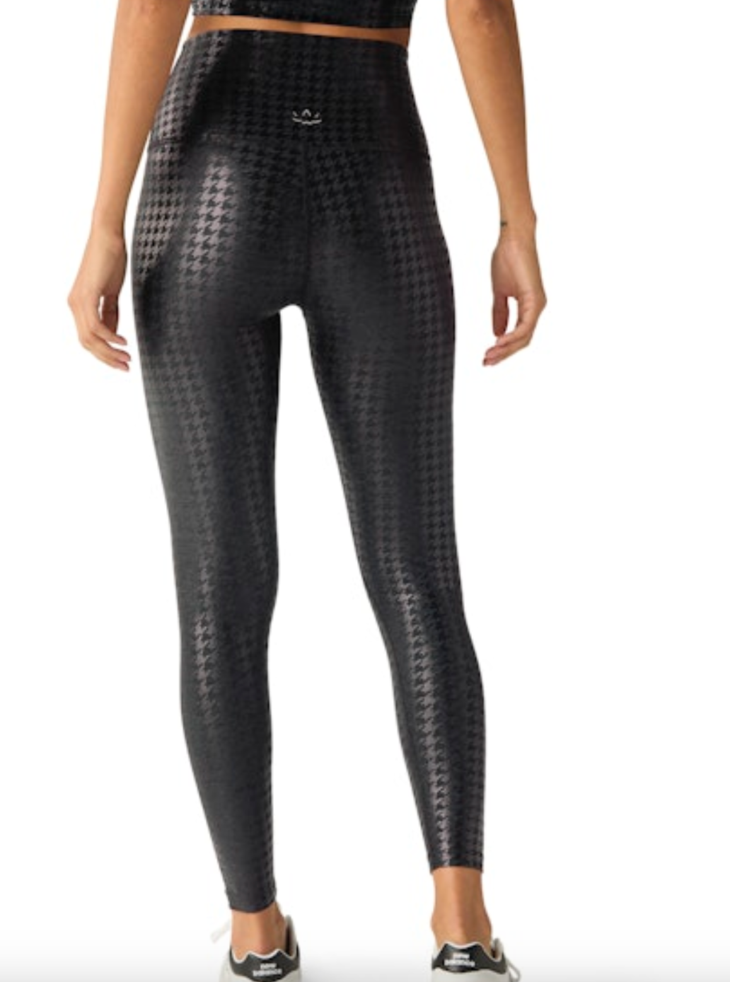 Beyond Yoga - Caught in the Midi High Waisted Legging - Houndstooth