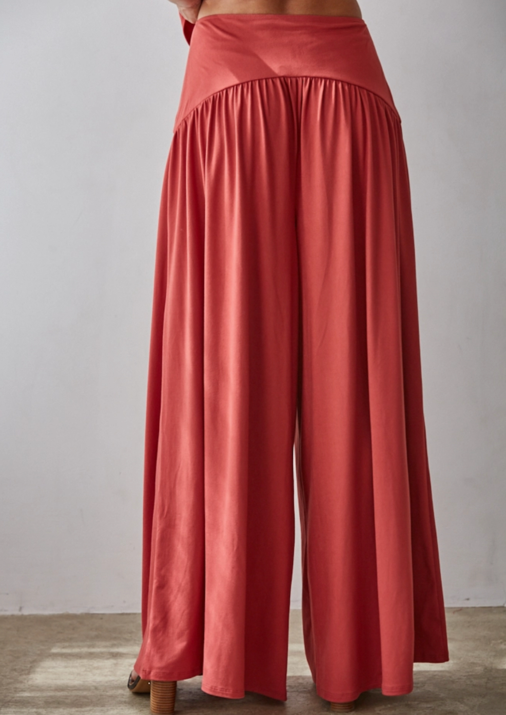 Knit Spandex Straight Pants