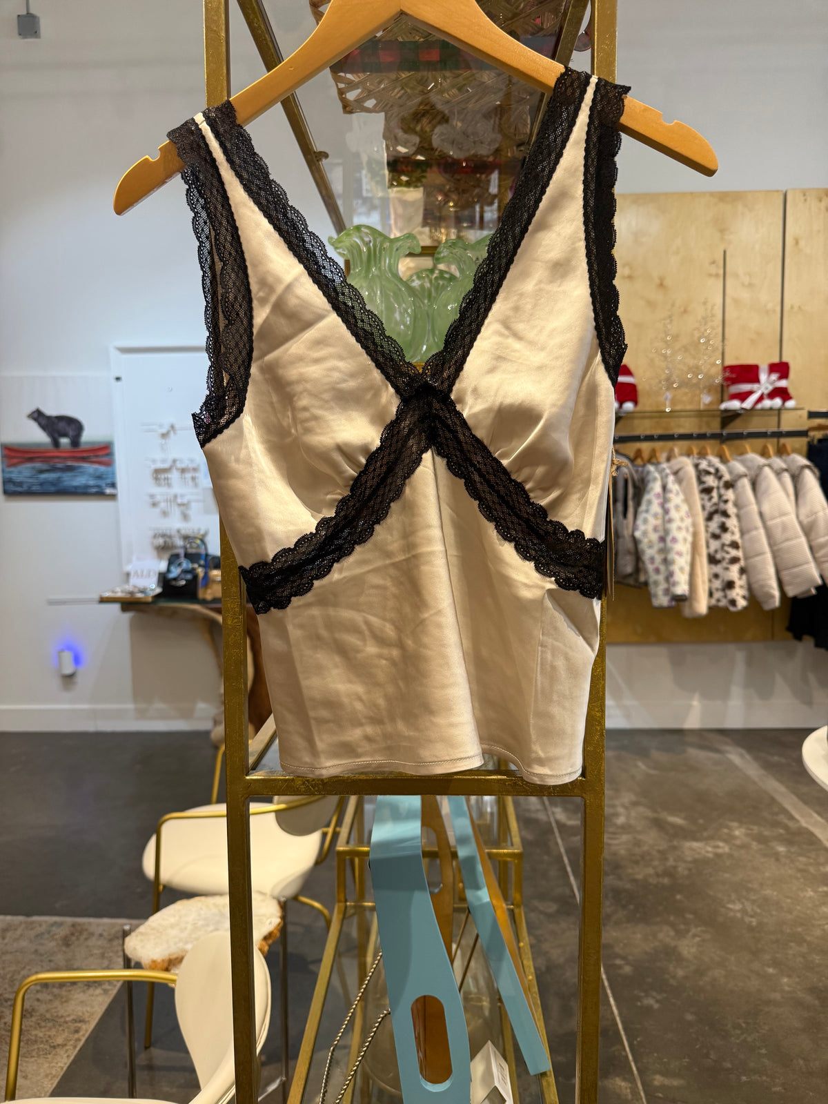 By Together Lacey Ivory Shirt