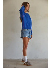 By Together - Knit Sweater Blue