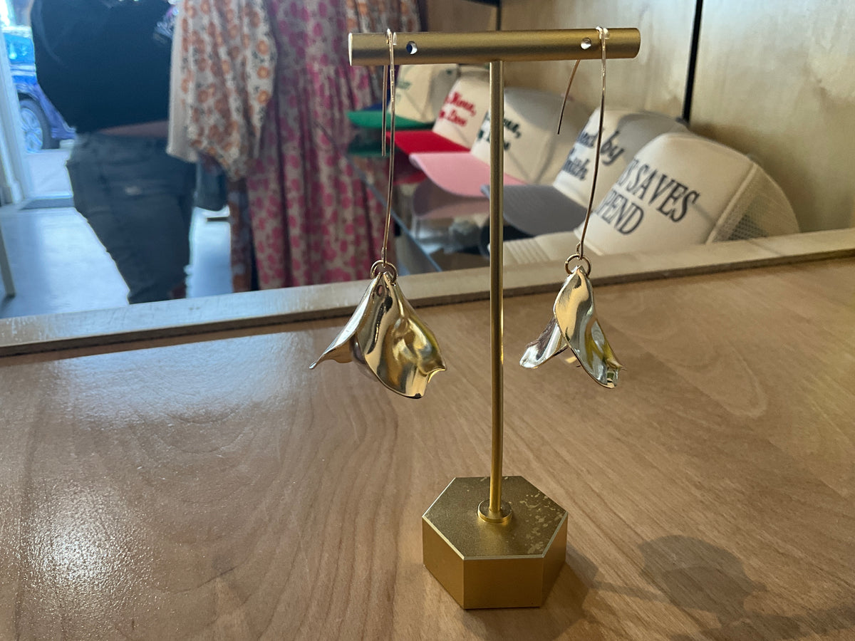 ALD Gold Bell with Pearls