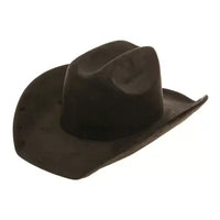 Cattleman Cowboy-Cowgirl Hat - Vegan Suede
