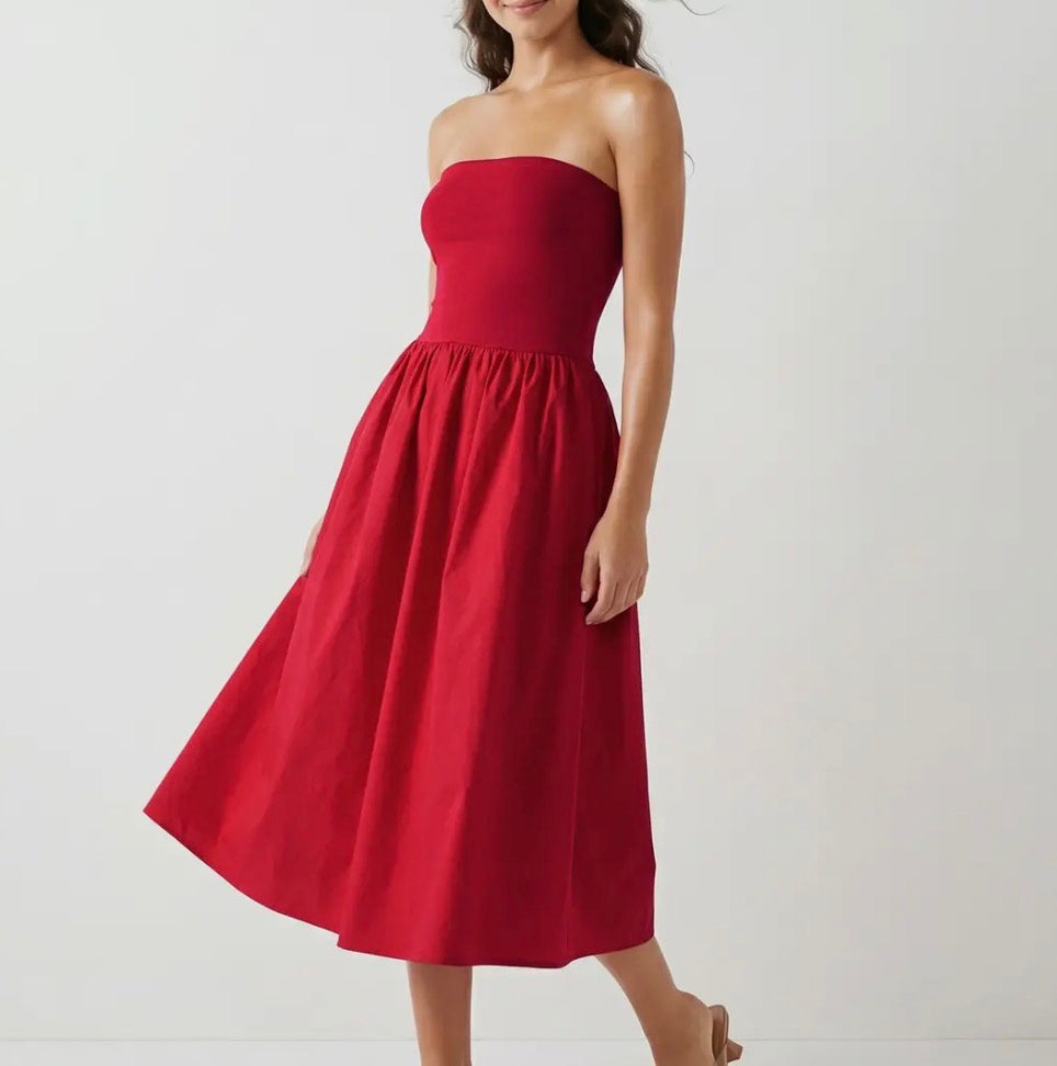 Tube Top Maxi Dress