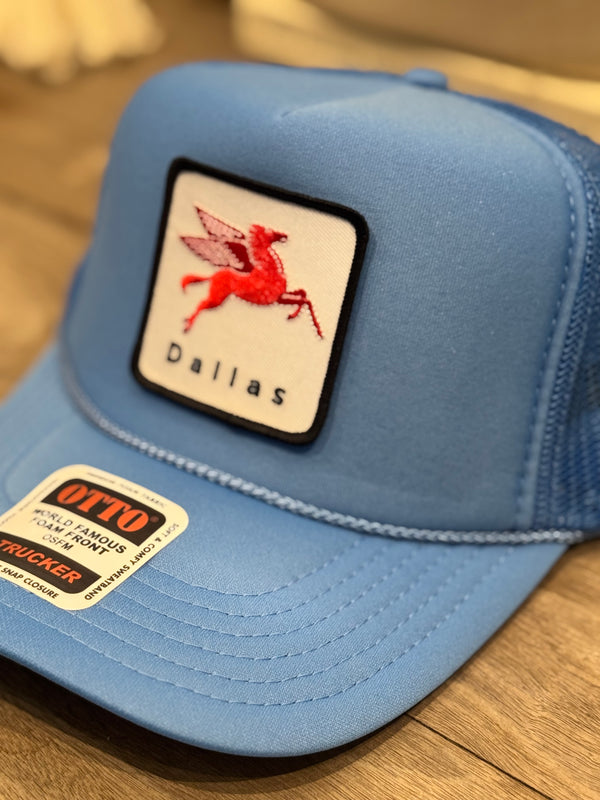 Dallas Pegasus Hat Light Blue