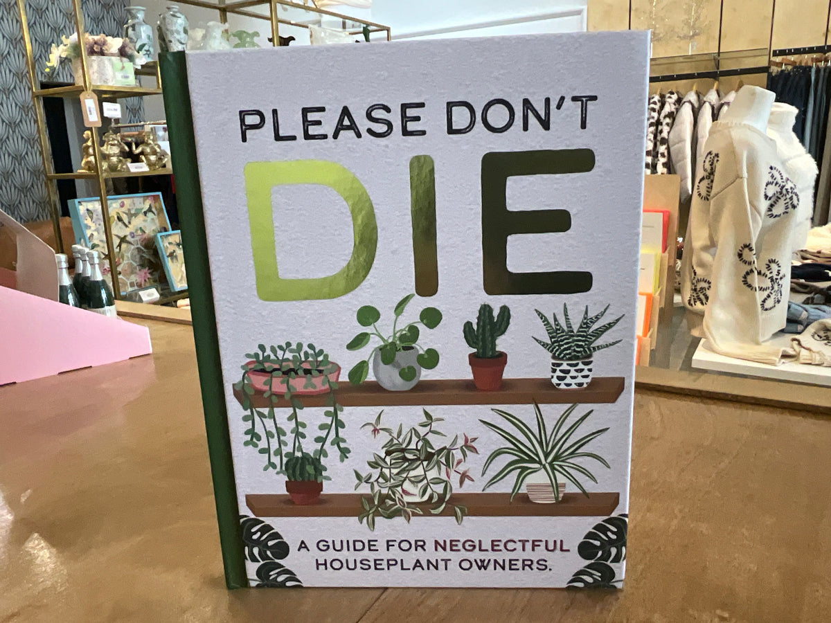 Please Don’t Die Houseplant Book