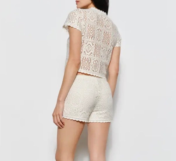 Remi Crochet Shorts