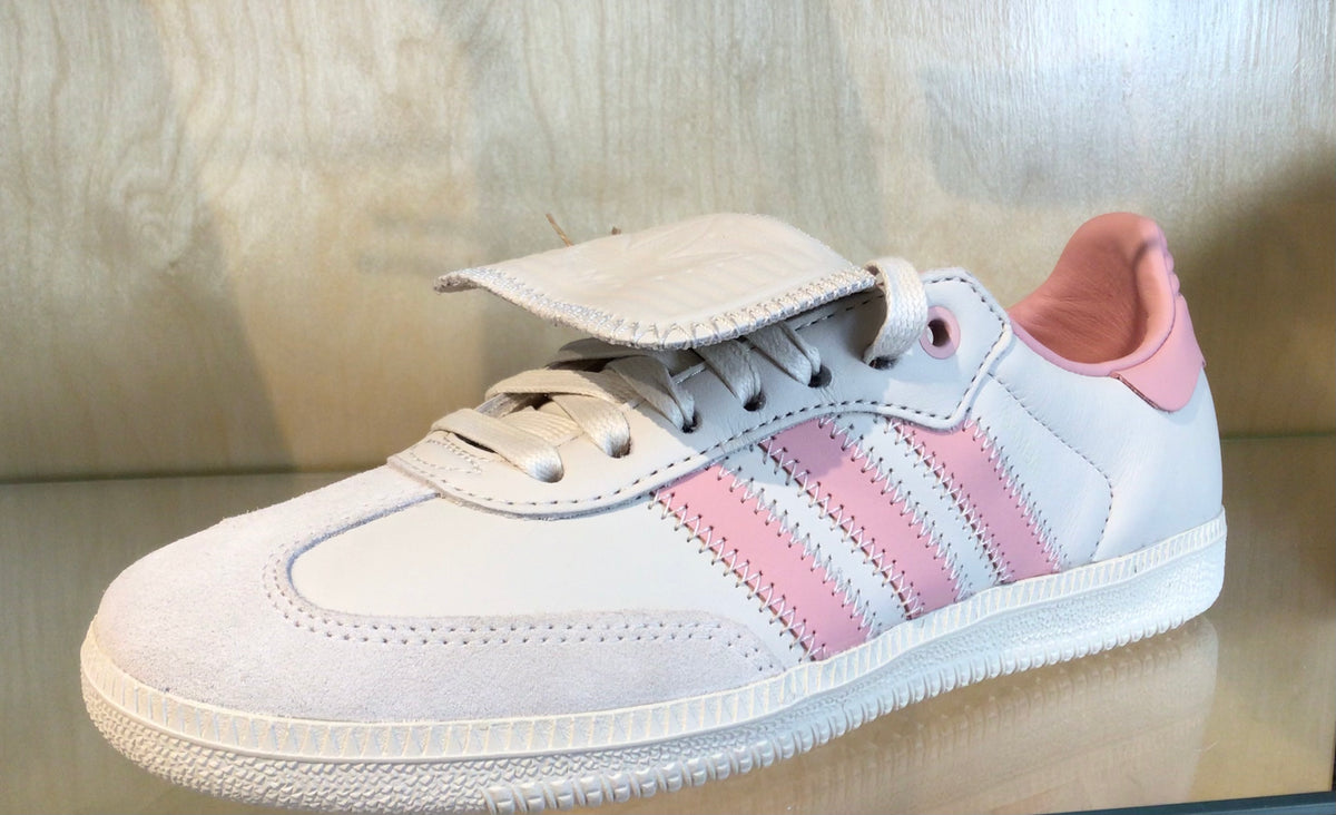 Adidas Pink & Gray Humanrace Samba Size M6 W7