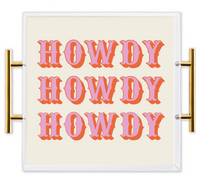 Howdy Large Tray