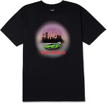 HUF Down By Law T Shirt Black