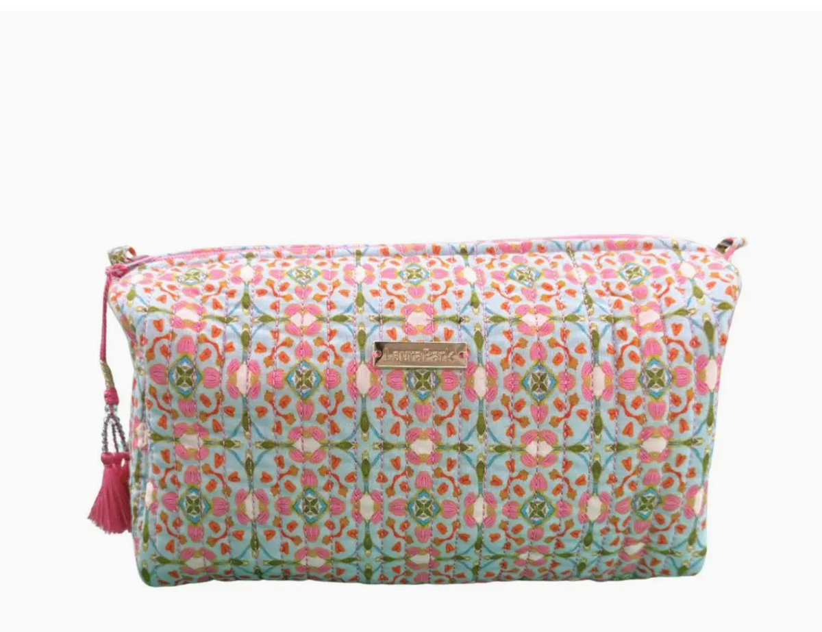 Laura Park Gasparilla Signature Large Cosmetics Bag