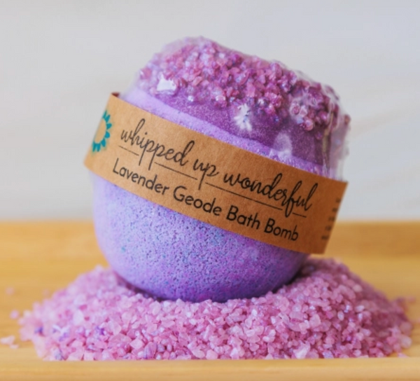 Lavender Geode Bath Bomb