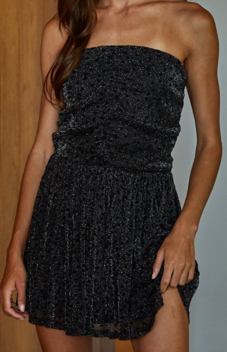 Let's Go Out Shimmer Dress