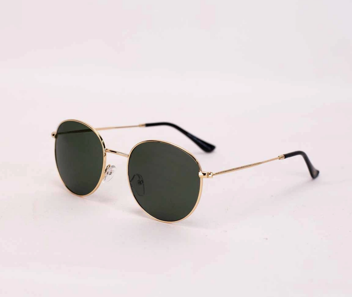 Malina Sunglasses Gold/Green
