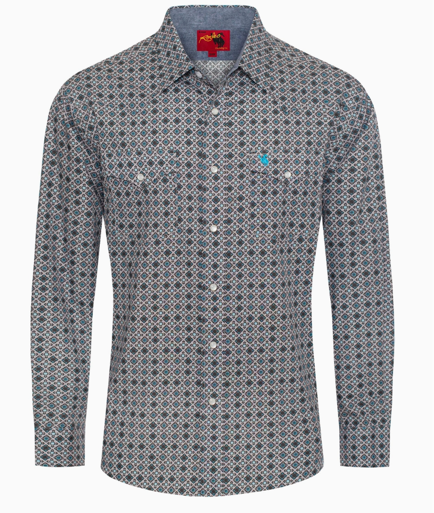 Men's Western Pearl Snap Shirt