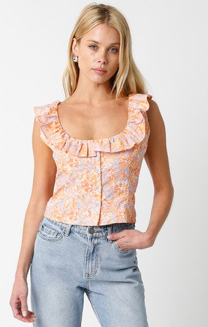 Olivaceous Darlene Top