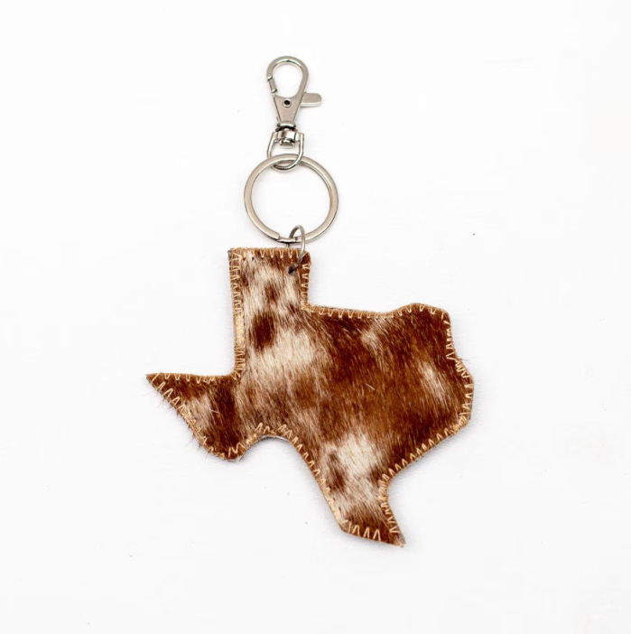 Royal Standard Texas Hide Keychain