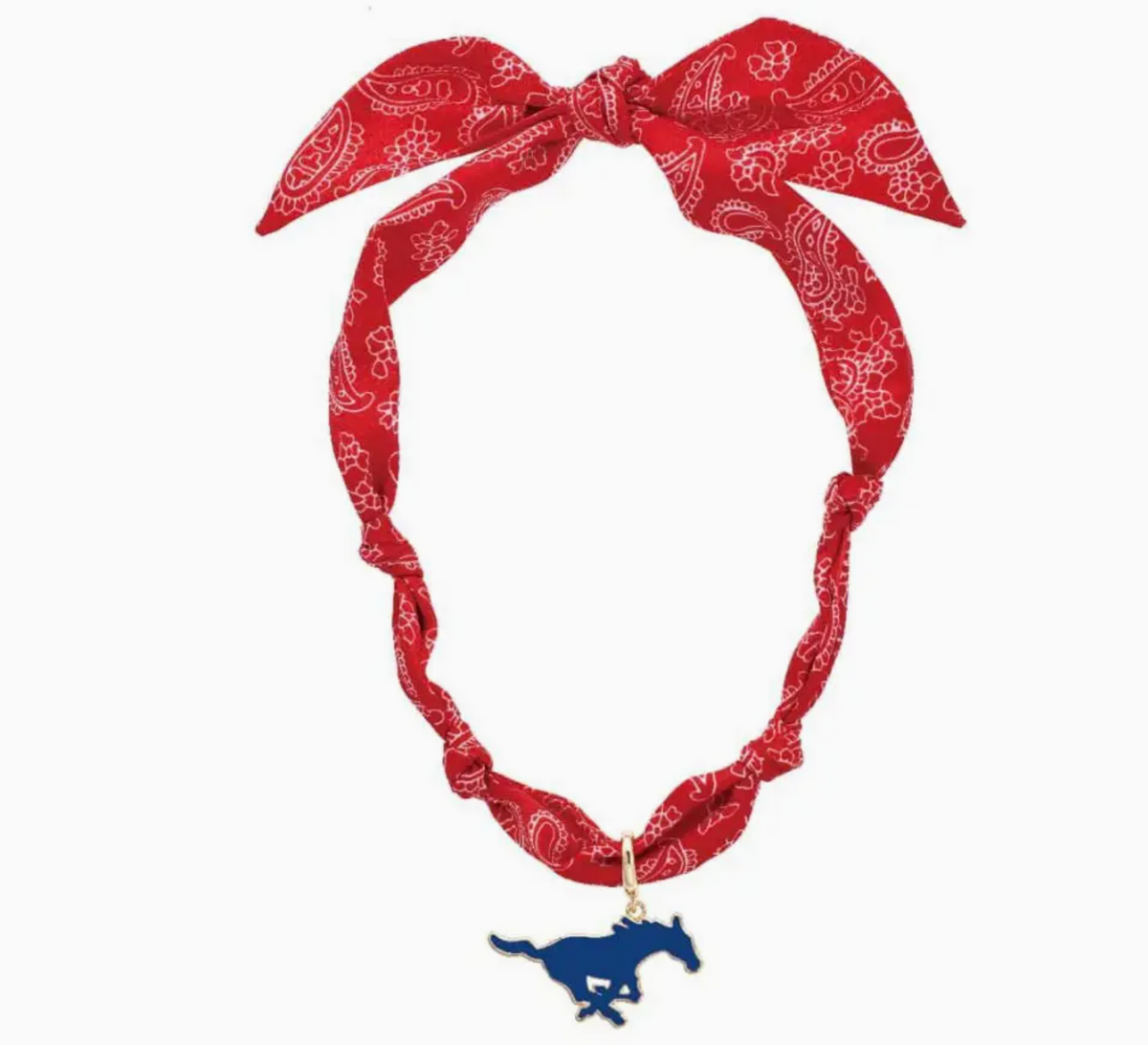 SMU Scarf Neclkace
