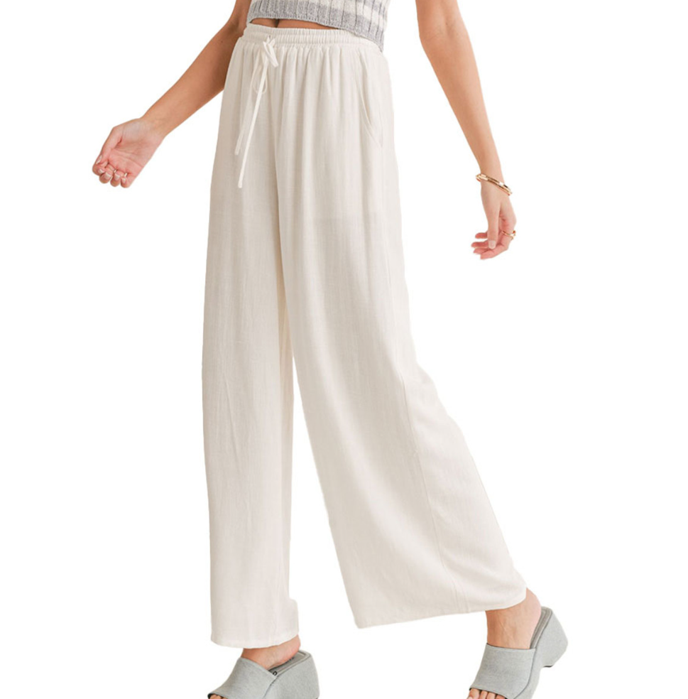 Sadie & Sage Sugarloaf Elastic Waist Pants