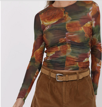 Heart Beats Mesh Top