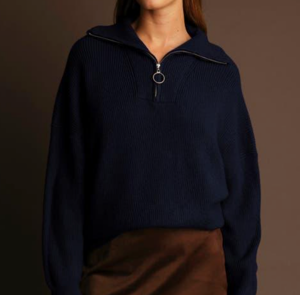 Spencer Half Zip Sweater