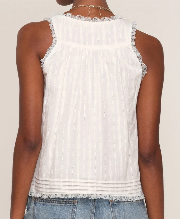 Heartloom Ena Top - White