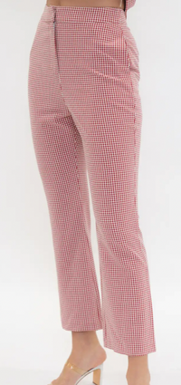 Gingham Long Pants