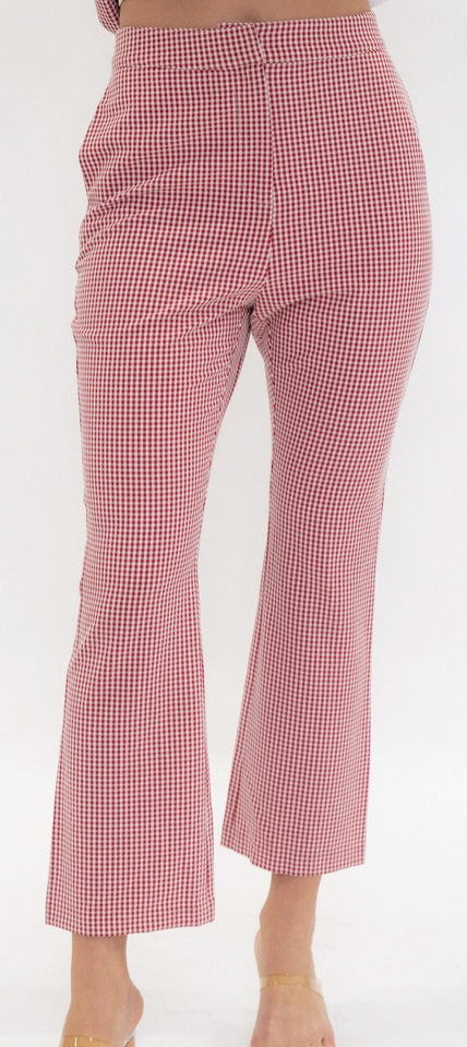 Gingham Long Pants