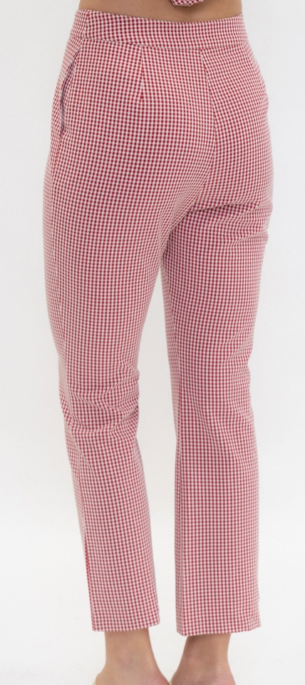 Gingham Long Pants