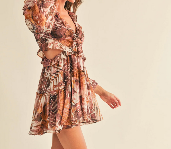 By Jane Forever Fall Mini Dress