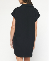 Entro Black Shirt Dress