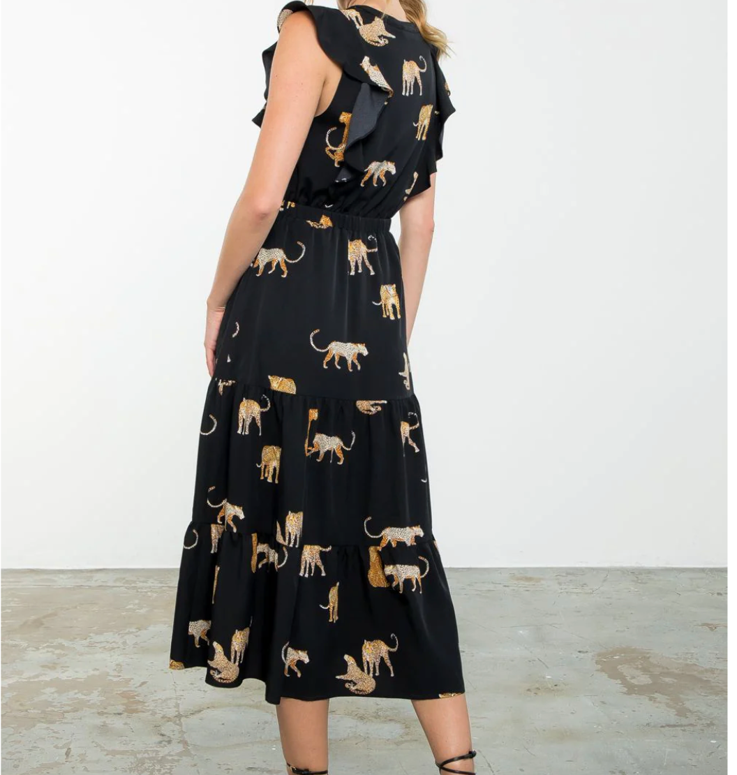 Zara sales tiger dress