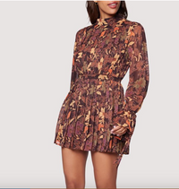 Lost + Wander Wild Bergamot Mini Dress