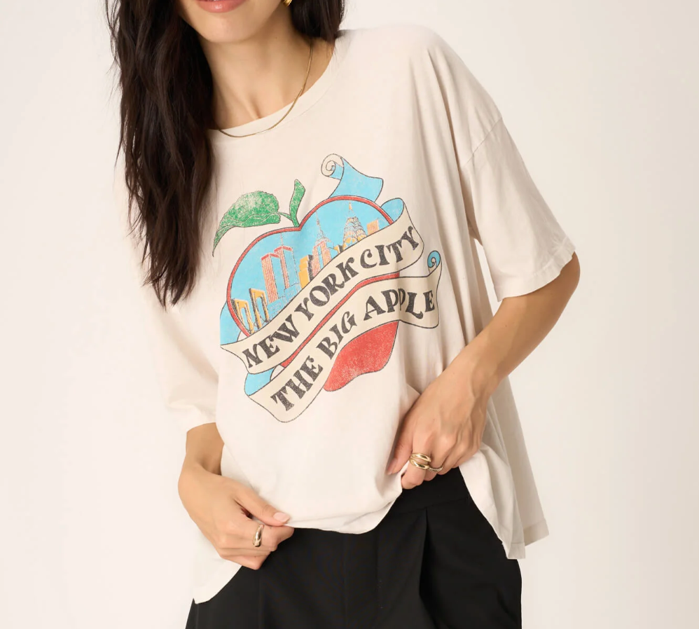 Project Social T  The Big Apple Perfect BF Tee