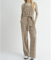 Sage The Label Harmony Herringbone Overall