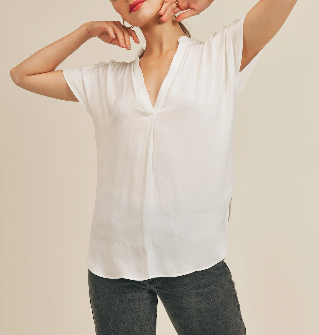 Reset By Jane Esme Top-White