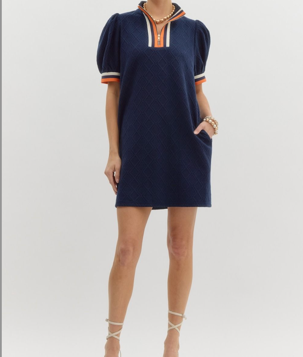 Navy Dress