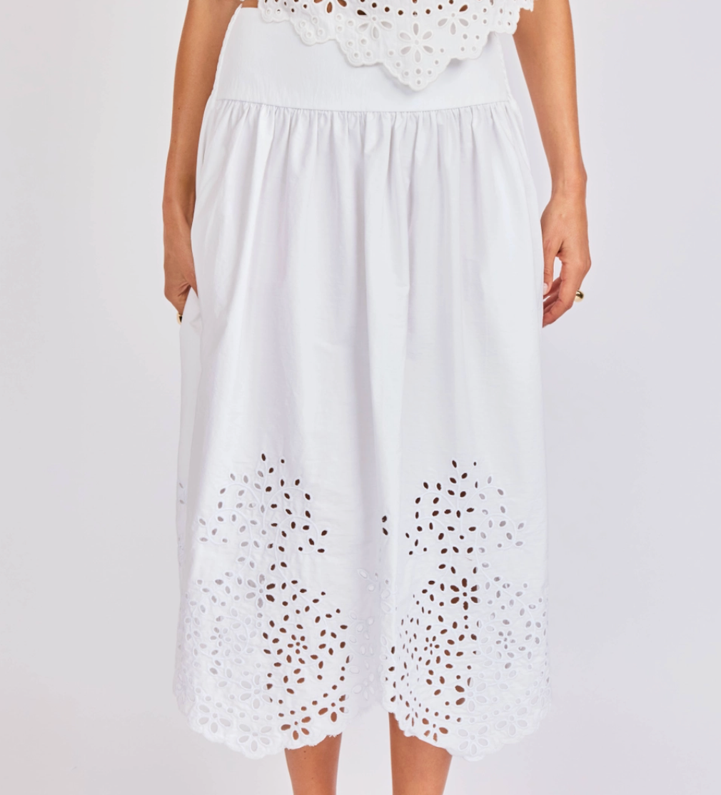 Atlantis Eyelet Skirt
