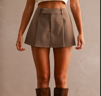 Pleated Skort