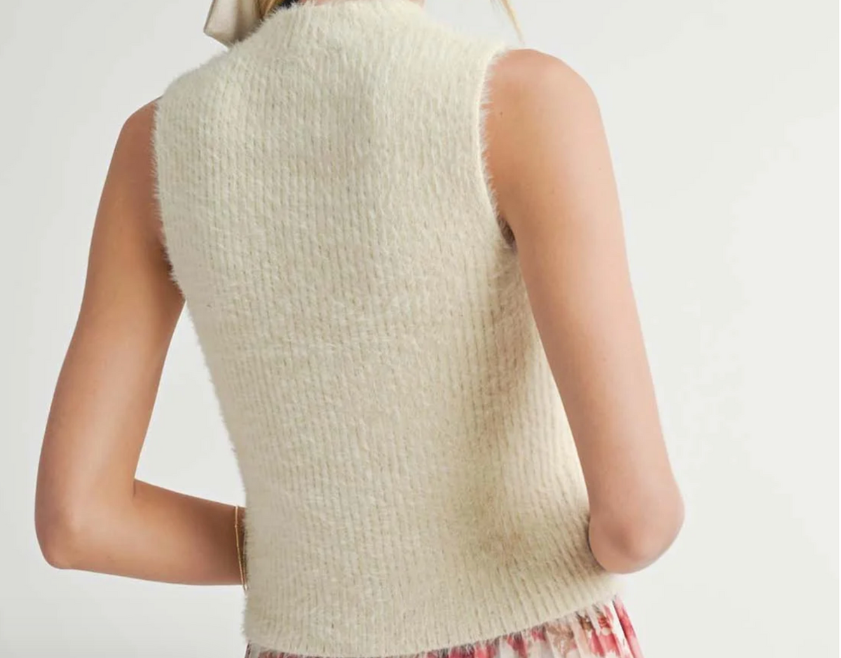 Tanna Fuzzy Sweater Tank