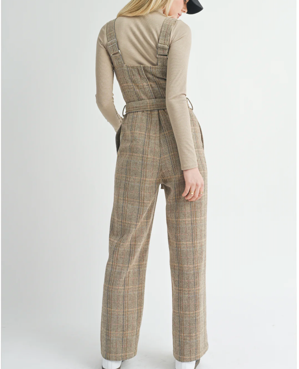 Sage The Label Harmony Herringbone Overall