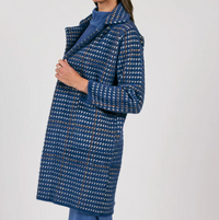 Marceau Houndstooth Coat