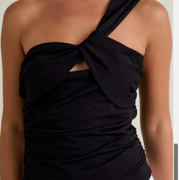 Asymmetric One Shoulder Top