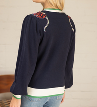 Tiger Embroidered Sweater