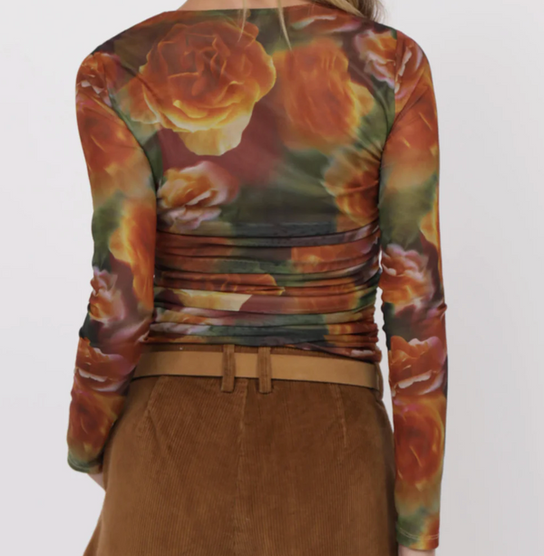 Heart Beats Mesh Top