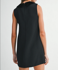 Mable Sleeveless Bow Mini Dress