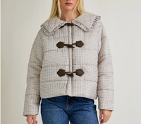Plaid Padded Jacket